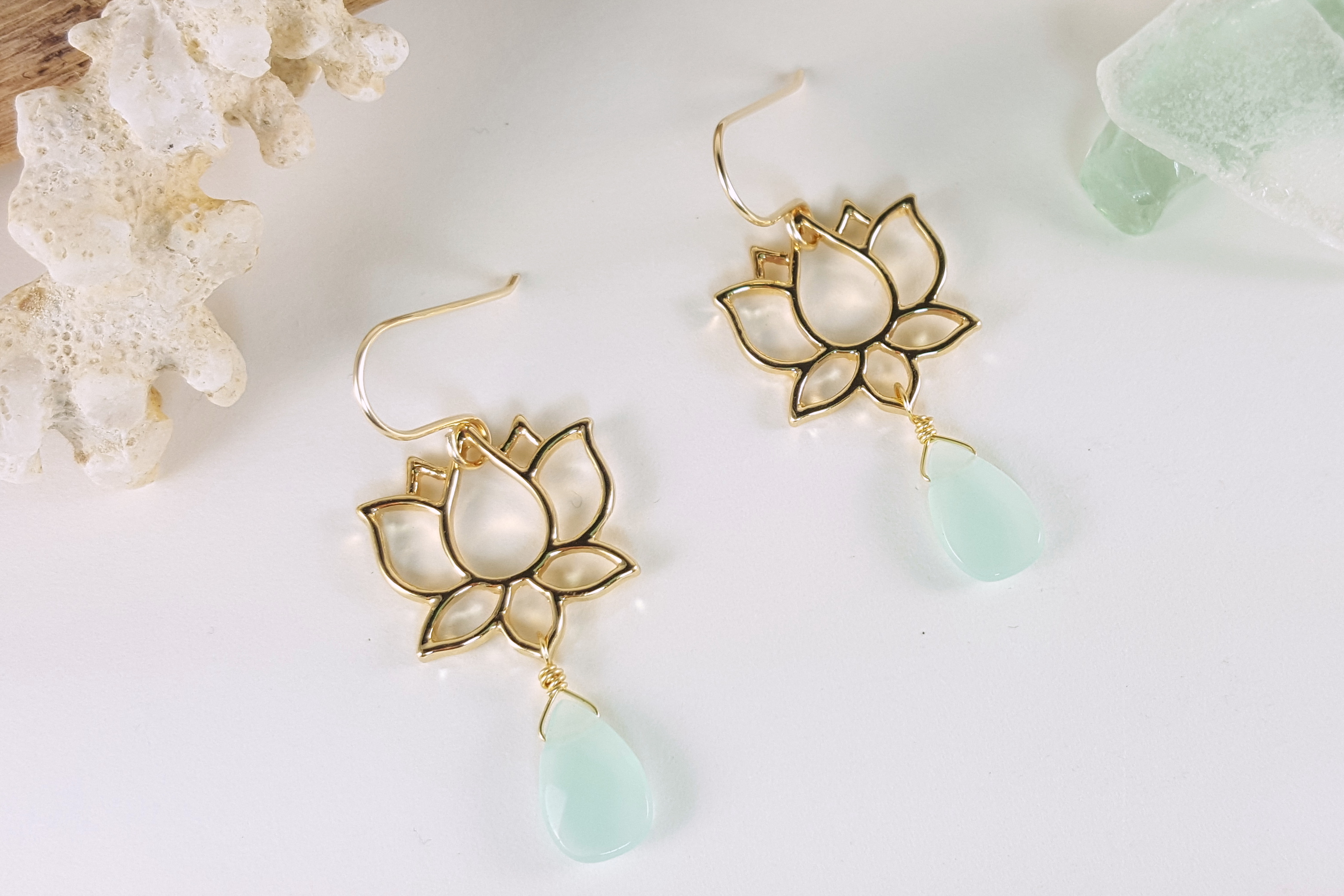 Lotus Shaped Ear Rings Fashion-Telugu Fashion News Feb 2020